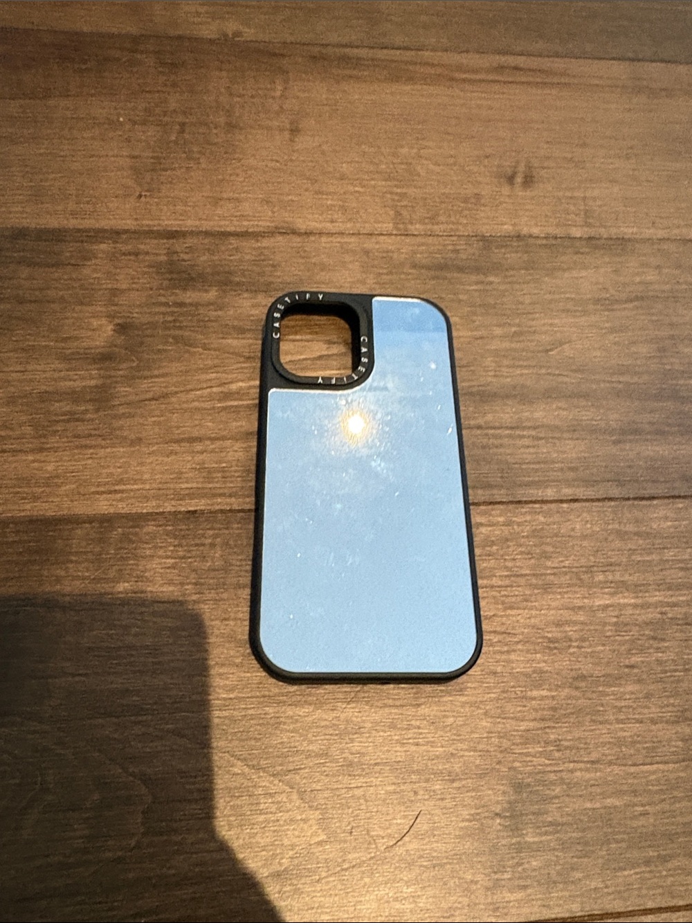 Cute Mirror iPhone Case with Black Trim iPhone 16